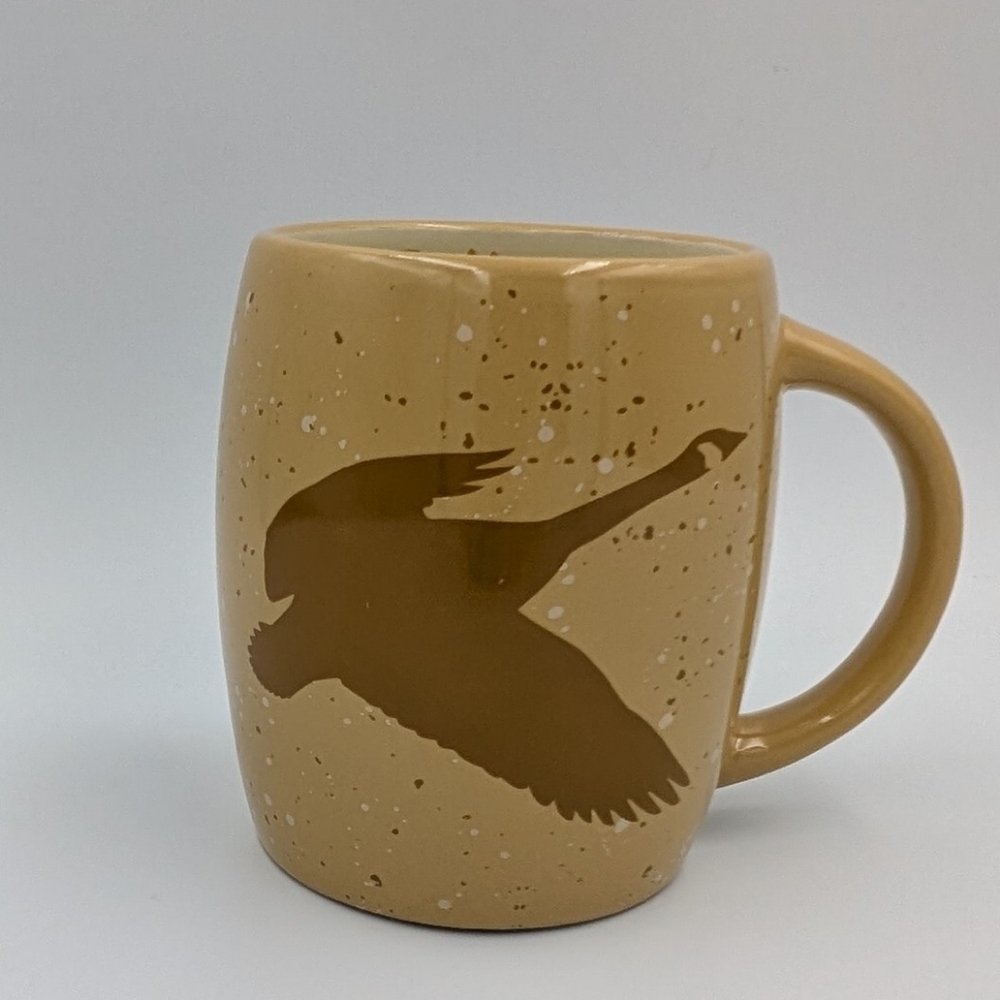 TIM HORTONS Limited Edition mug Canada Goose tan brown coffee tea mug cup 12oz.